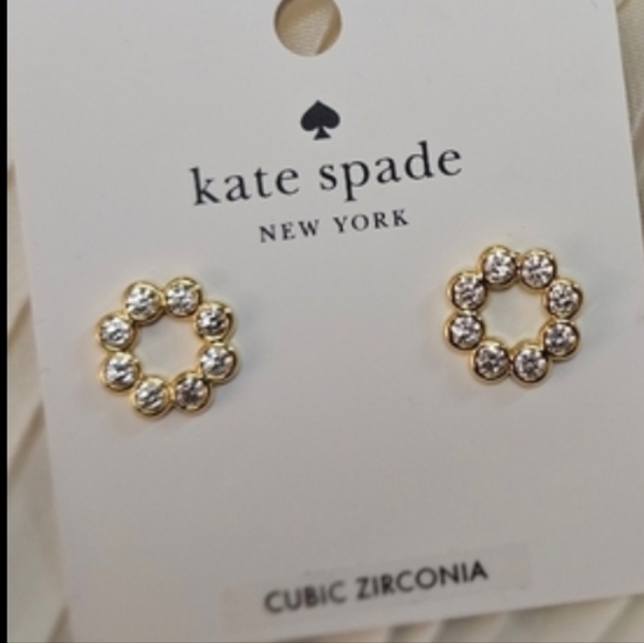 NWT ♠️ Kate Spade 'Full Circle' Earrings - Picture 1 of 5